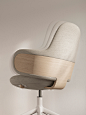 The Lan Office Chair - Gessato : Designed by Iratzoki & Lizaso for Alki, Lan offers an elegant take on office chair designs thanks to a hidden adjustment mechanism >