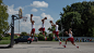 DUNK Montage : Contains multiple exposure photos of basketball dunks