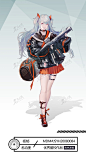【实体角色进阶班新图】最流行的机能+美少女主题！时尚感的服装剪裁、搭配主题、设计点添加~下张图一定会更好，加油！