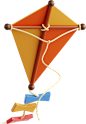 花园 农场 蜜蜂蝴蝶  3D 立体 卡通 电商 插画 图标 png PSD 免抠 设计 素材Kite