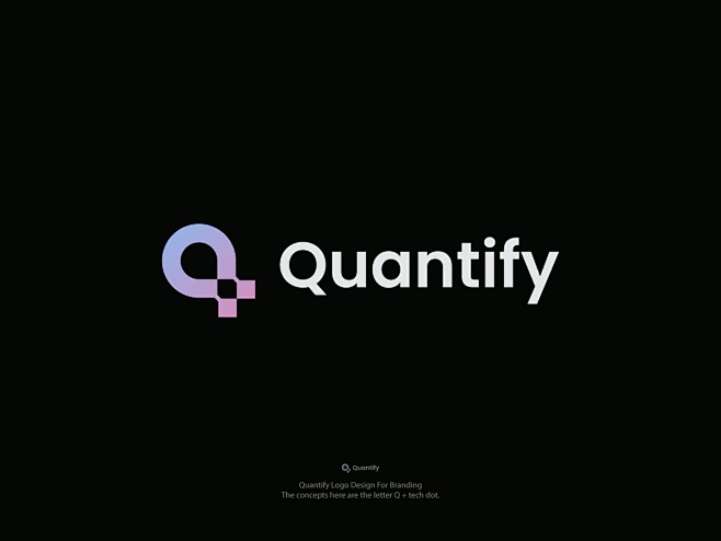Quantify tech logo d...