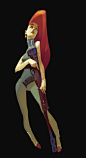 Paprika, Elena Kotelevets : Pyromaniac Squad member
She is the leader of the gung. An attractive, insolent and wily character. Having been trained as soldier from a young age, Paprika became involved in armed conflicts, starting when she was a teenager. D