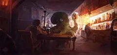 场景 人物 原画 插画 欧美 (342)