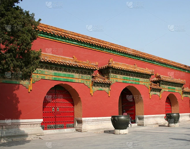 中国古代宫殿的大门图片_其他图片图片素材-花瓣网