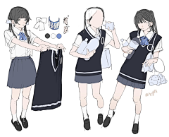muina采集到速写 线稿 动态