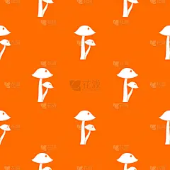 式样,真菌,蜂蜜,秋天,几何形状,清新,自然,图像,矢量,重复