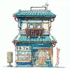 Mateusz日本东京小店水彩小铺 (20)