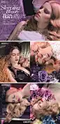 费加罗FIGARO#FIGARO美容#潜入爱丽丝的绮丽梦境，看花的精灵悄悄在唇颊、双眸间浸润色彩，浮起清泉的润，晨雾的柔，将酝酿了整个冬季的斑斓在脸上苏醒。#花语爱丽丝#摄影：杜璇 造型：Patrycja Matysiak 模特：Laura Kargulewicz、Tessa Vander Weyden 妆发：Daria Slusarczyk、Mike Desir（B4 agency）