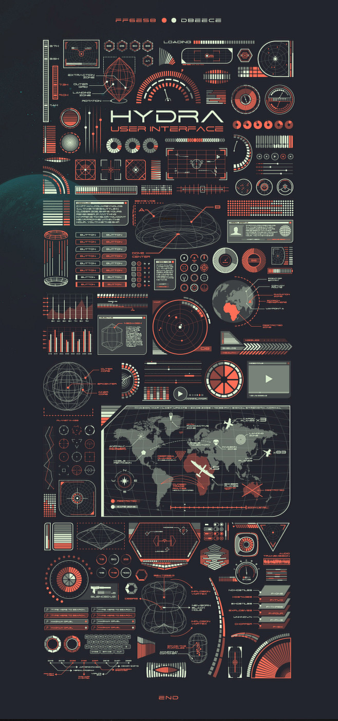 Hydra GUI Behance |G...