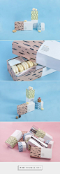 HÄNSEL #Pastry #packaging designed by CHAPTER - http://www.packagingoftheworld.com/2015/05/hansel.html