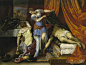 丁托列托是16世纪意大利威尼斯画派著名画家。生于威尼斯，1594年5月31日卒于同地。原名雅各布·罗布斯蒂。受业于提香门下。在长达40余年的创作生涯中，主要活动在威尼斯。作品继承提香传统又有创新，在叙事传情方面突出强烈的运动，且色彩富丽奇幻，在威尼斯画派中独树一帜。