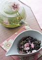 Sakura Green Tea 桜緑茶 | Matcha - Green Tea | Pinterest