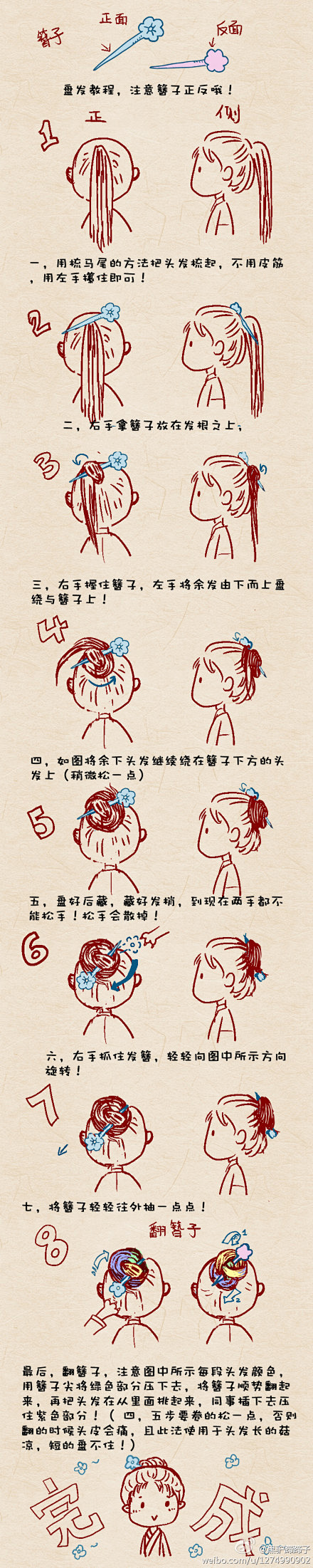 古风图片-汉服图片 【古风图片】六种简单...