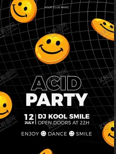 表情包海报 【酷图网】创意,潮流,时尚,卡通,笑脸,表情包,几何线条,字母排版,设计,海报,AI,图案,图形,矢量,素材,