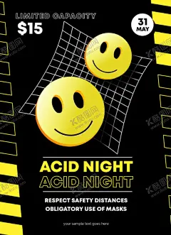 表情包海报 【酷图网】创意,潮流,卡通,笑脸,表情包,几何线条,字母排版,设计,海报,AI,图案,图形,矢量,素材,