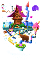 Juan Casini天马行空的彩色插画欣赏