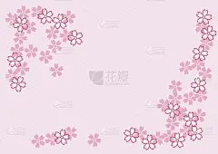 樱花背景日式风格