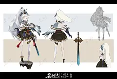 古风兽娘女剑士人设|原创|兽娘|剑士|人设|古风-角色原画作品图片素材
