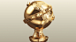 GOLDEN GLOBE TROPHY(3d model) : GOLDEN GLOBE TROPHY 3D MODEL