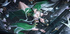 ww沃特福德采集到美宣插图{古风}