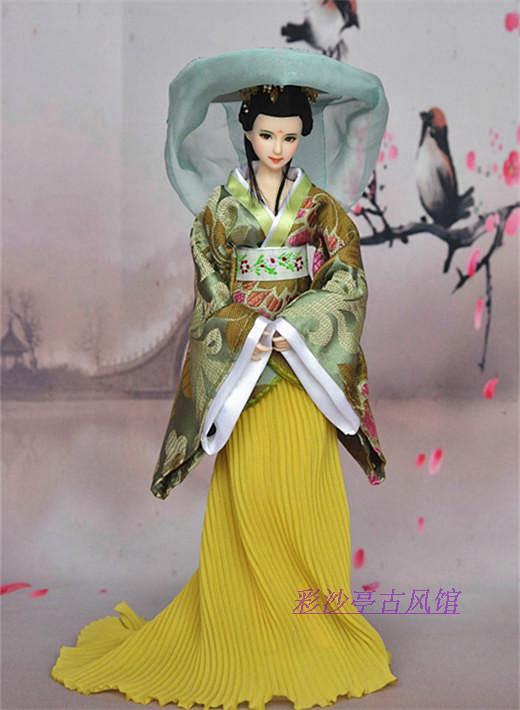 [古装娃衣]可儿芭比OB中胸古装娃娃衣服...