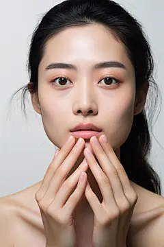 气质妆面人物肖像