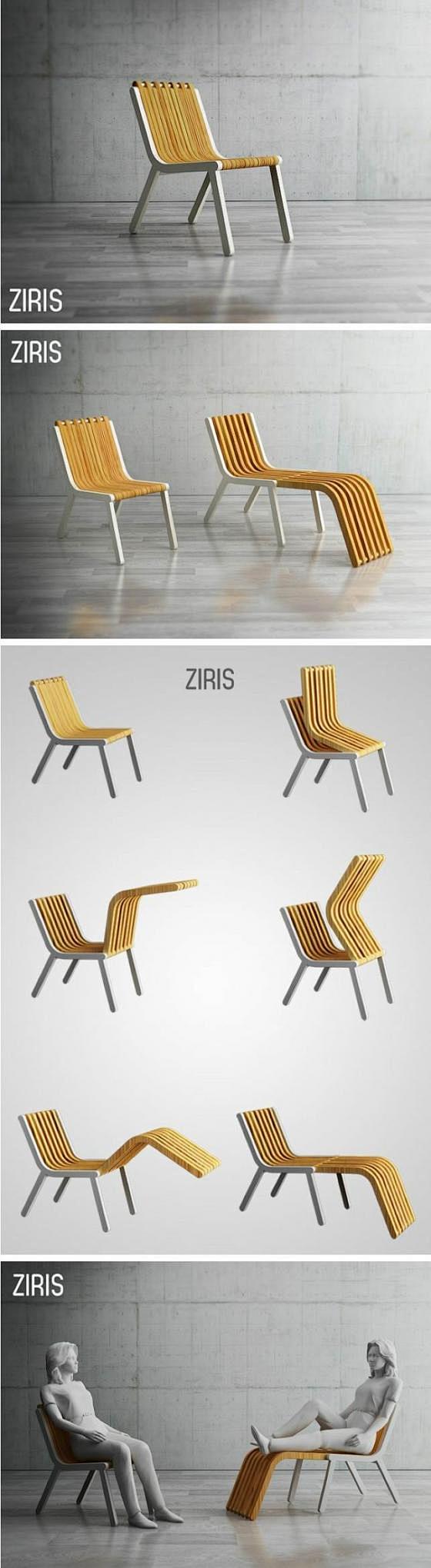 Ziris折叠木椅