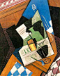 胡安.格里斯(1887-1927)“立体主义绘画”画家 #采集大赛#