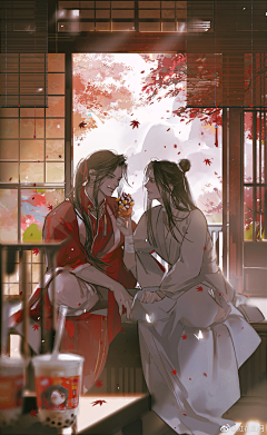 草木白菜采集到基情四射