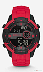 Large Red Silicon Strap Digital Watch - 表图吧1 - 钟表资讯网 - watch design