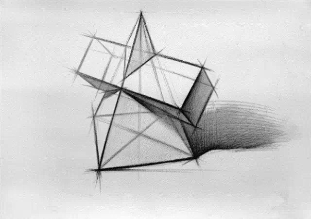 入门级美术基础石膏几何体结构大全