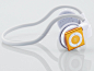 ELECOM时尚运动型ipod shuffle 6耳挂式无线耳机