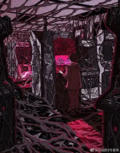 #9号分享# 暗黑系列插画

完整案例请戳→O网页链接 ​​​​