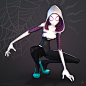 Amazing Spider-Gwen, Brian Bedford : Robbi Rodriguez's design for Spider-Gwen is absolutely phenomenal, so I thought I'd give her a model with some topology, rigging, and stylization exercises.


Diffuse/Spec only 
2048x2048
Rendered in Marmoset Toolbag 2