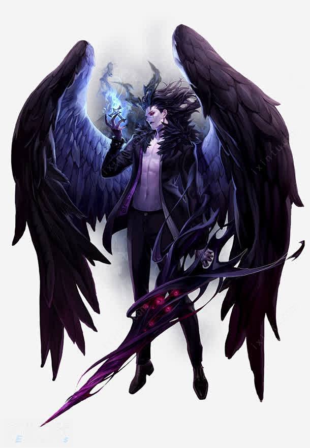 男性卡通恶魔形象游戏立绘png免抠素材_...