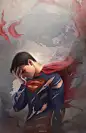超人 主题插画欣赏
