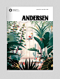 THE LITTLE GREENHOUSE : Creation of a cover illustration for the great italian revue Andersen, about youth literature.