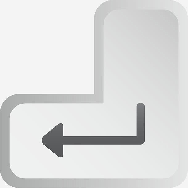 回车键免抠素材_新图网 https://ixintu.com png 回车键 按键 矢量素材 键盘