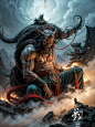 这是个专画中国妖魔鬼怪的SD大模型 - 小红书