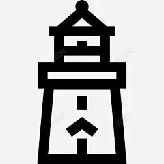 灯塔图标高清素材 学校 页面网页 平面电商 创意素材 png素材