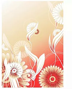 红黄渐变背景素材EPS文件|背景素材|创意花纹|多彩|丰富|海报设计|简约海报|卡通|平面素材|清新|时尚背景|矢量素材|手绘素材