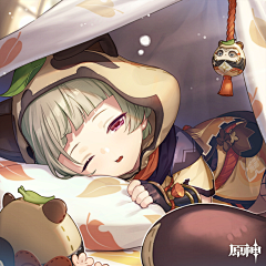 树枝的散兵•残夜采集到原神•角色生日贺图