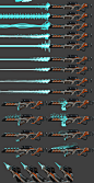 Offensive Combat Plasma Weapon VFX Concept, Joshua McDonald : Older work of some initial vfx concepts of the plasma weapons of Offensive Combat.