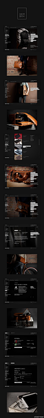 【设计欣赏】暗黑系列网页设计，精选9例黑色风格的网页设计，厚重浓郁，低调惊艳