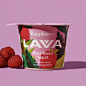 LAVA水果酸奶包装设计， - 小红书