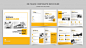 Pages corporate brochure template Premium Psd
