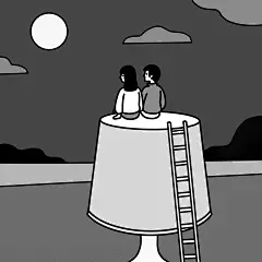 黑白插画｜日常习作-古田路9号-品牌创意/版权保护平台