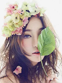 花美人手机壁纸 #写真#