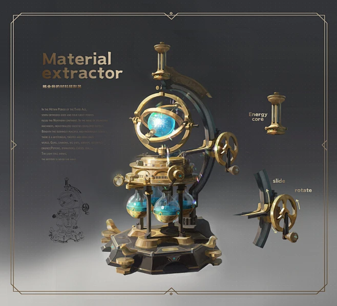 The alchemist's material extractor 炼金师的材料提取器-花瓣网