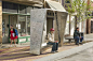 Gordon Square Bus Shelters: 